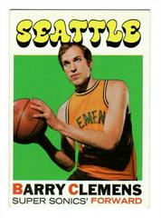 Barry Clemens #119 Basketball Cards 1971 Topps Prices