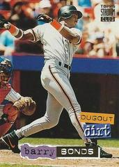 Barry Bonds #6 of 12 Baseball Cards 1994 Stadium Club Dugout Dirt Prices