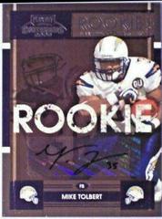 Mike Tolbert [Autograph] Football Cards 2008 Playoff Contenders Prices