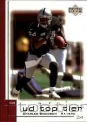 Charles Woodson #127 Football Cards 2001 Upper Deck Top Tier Prices