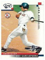 Nomar Garciaparra [Blue Press Proof] Baseball Cards 2003 Leaf Prices