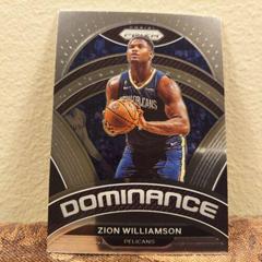 Zion Williamson #15 Basketball Cards 2022 Panini Prizm Dominance Prices