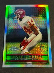 Dale Carter [Refractor] #14 Football Cards 1996 Topps Chrome Prices