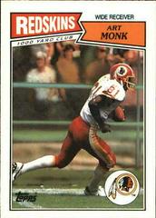 Art Monk #19 Football Cards 1987 Topps American UK Prices