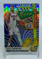 Ben Simmons #9 Basketball Cards 2019 Panini Donruss Optic Express Lane Prices