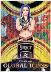 Tegan Nox [Gold Wave] Wrestling Cards 2023 Panini Select WWE Global Icons Prices