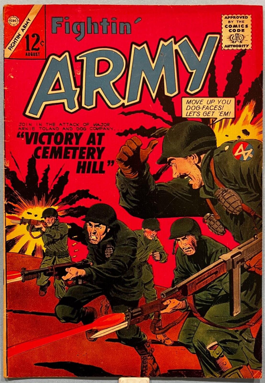 Fightin' Army #59 (1964) Comic Books Fightin' Army