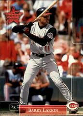 Barry Larkin #141 Baseball Cards 2002 Leaf Rookies & Stars Prices