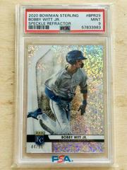 Bobby Witt Jr. [Speckle Refractor] #BPR-29 Baseball Cards 2020 Bowman Sterling Prices