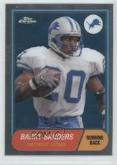 Barry Sanders Football Cards 2015 Topps Chrome 60th Anniversary Prices