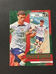 Gio Reyna [Green] Soccer Cards 2022 Panini Donruss Pitch Kings Prices
