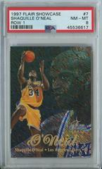 Shaquille O'Neal [Row 1] Basketball Cards 1997 Flair Showcase Prices