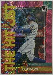 Jose Altuve [Pink Fireworks] #THL-10 Baseball Cards 2022 Panini Donruss The Hit List Prices