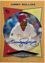 Jimmy Rollins [Orange] #AC-JR Baseball Cards 2023 Topps Brooklyn Collection Autographs Prices