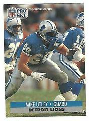 Mike Utley Football Cards 1991 Pro Set Prices