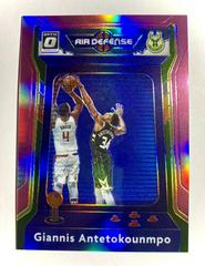 Giannis Antetokounmpo [Pink] #3 Basketball Cards 2021 Panini Donruss Optic Air Defense Prices