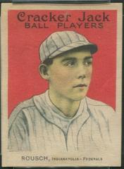 Ed Rousch [Roush] #161 Baseball Cards 1915 Cracker Jack Prices