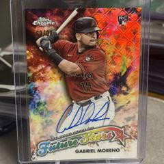 Gabriel Moreno #FSA-GM Baseball Cards 2023 Topps Chrome Future Stars Autographs Prices