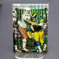Eric Swann [Refractor] #311 Football Cards 1997 Topps Finest Prices