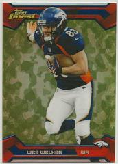 Wes Welker [Camo Refractor] #6 Football Cards 2013 Topps Finest Prices