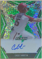 Casey Martin [Green] Baseball Cards 2020 Leaf Flash Autographs Prices