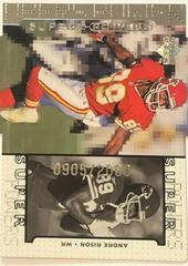 Andre Rison [Silver Die Cut] #S5 Football Cards 1998 Upper Deck Super Powers Prices