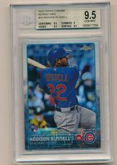 Addison Russell [Refractor] #24 Baseball Cards 2015 Topps Chrome Prices
