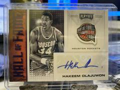 Hakeem Olajuwon [Purple] #HOF-HOW Basketball Cards 2020 Panini Chronicles Hall of Fame Autographs Prices