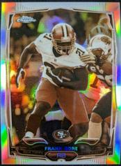 Frank Gore [Sepia Refractor] Football Cards 2014 Topps Chrome Prices