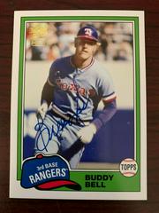 Buddy Bell #FFABBE Baseball Cards 2012 Topps Archives Fan Favorite Autographs Prices