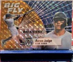Aaron Judge [Reactive Yellow] #BF8 Baseball Cards 2021 Panini Mosaic Big Fly Prices