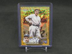 Babe Ruth [Wave Gold] #3 Baseball Cards 2023 Topps Gilded Collection Prices