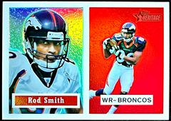 Rod Smith [Retrofractor] Football Cards 2002 Topps Heritage Prices