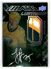 Juuso Parssinen Hockey Cards 2022 SPx UD Black Lustrous Rookie Patch Autograph Prices