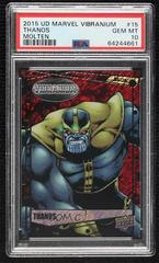 Thanos [Molten] Marvel 2015 Upper Deck Vibranium Prices
