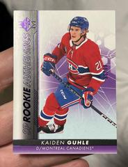 Kaiden Guhle [Purple] #111 Hockey Cards 2022 SP Prices