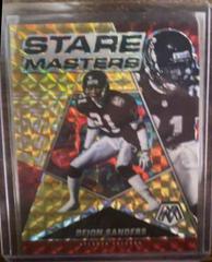 Deion Sanders [Gold] Football Cards 2022 Panini Mosaic Stare Masters Prices