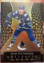 Elias Pettersson Hockey Cards 2023 Upper Deck Artifacts Aurum Prices