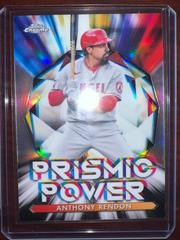 Anthony Rendon Baseball Cards 2021 Topps Chrome Prismic Power Prices