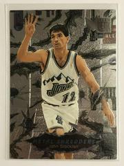 John Stockton [Precious] Basketball Cards 1996 Fleer Metal Prices