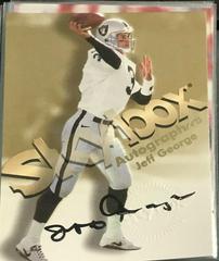 Jeff George Football Cards 1998 Skybox Premium Autographics Prices