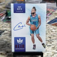 Cody Martin [Ruby] #HA-CMA Basketball Cards 2019 Panini Court Kings Heir Apparent Autographs Prices