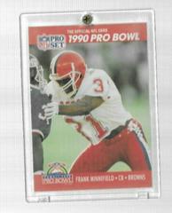 Frank Minnifield Football Cards 1990 Pro Set Prices