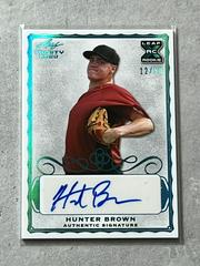 Hunter Brown [Platinum] #A-HB1 Baseball Cards 2020 Leaf Trinity Autographs Prices