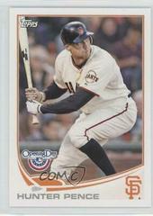 Hunter Pence Baseball Cards 2013 Topps Opening Day Prices