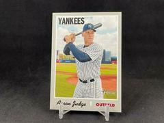 Aaron Judge [Color Swap] #499 Baseball Cards 2019 Topps Heritage Prices