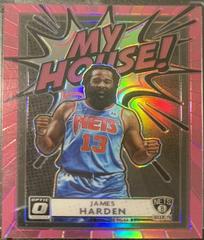 James Harden [Pink] #12 Basketball Cards 2020 Panini Donruss Optic My House Prices