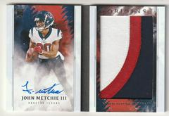 John Metchie III Football Cards 2022 Panini Origins Rookie Booklet Patch Auto Prices