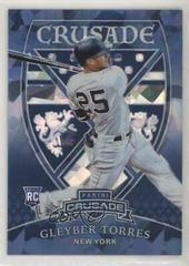 Gleyber Torres [Blue Ice] #1 Baseball Cards 2018 Panini Chronicles Crusade Prices