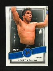 Henry Cejudo [Sapphire] Ufc Cards 2016 Topps UFC Museum Collection Prices